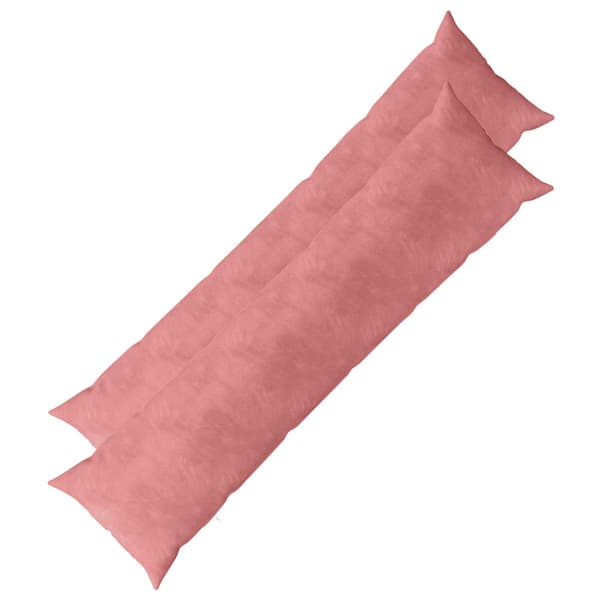 Kudde med kudde HEERLEN 2 st Rosa Sammet