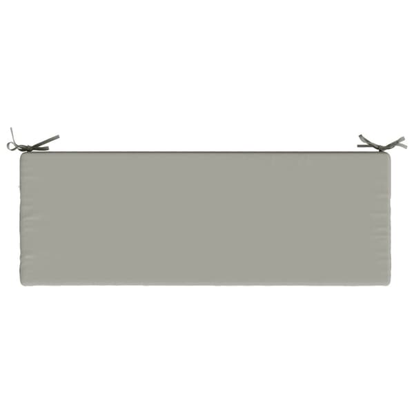Bänk kudde SOEST 100% Polyester Grå 120 x 40 x 8 cm