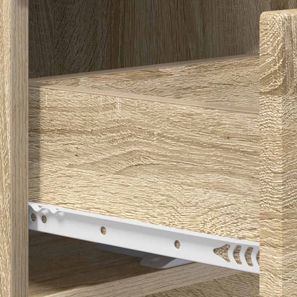 Sideboard Sonoma-ek 85.5 x 31 x 75 cm Konstruerat trä