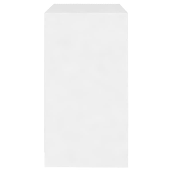 Skänk vit 70x41x75 cm konstruerat trä