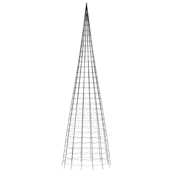 LED julgran 3000 LEDs varmvit 800 cm
