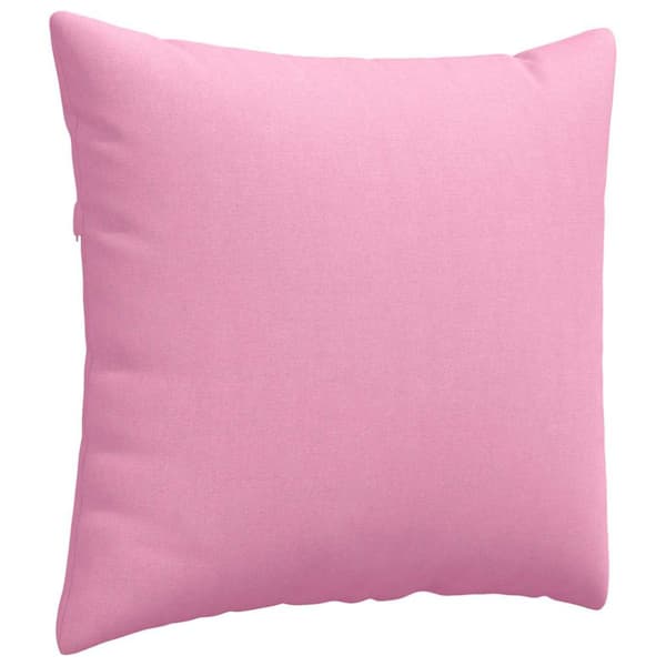 Sofakuddar 2 pcs Rosa 50 x 50 cm tyg