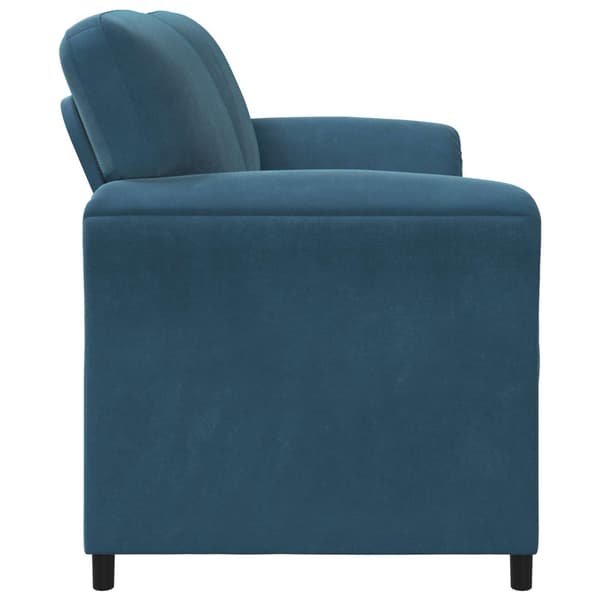 2-sits soffa Blå 158 x 83 x 95 cm Sammet