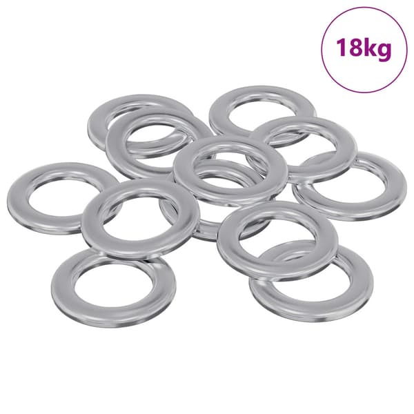 Skivor 52941 pcs Silver Järn