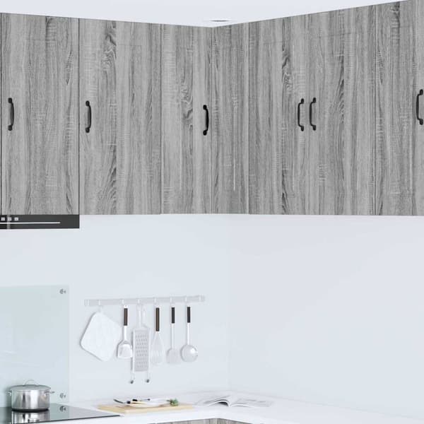 Diskmaskin panel Kalmar Grå Sonoma 57 x 57 x 80 cm