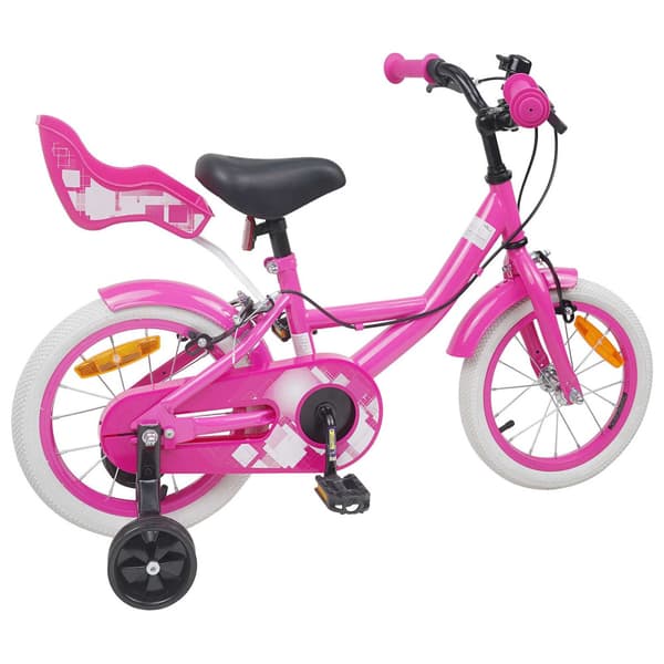 Barncykel 12 Tum för 2-4 åringar Rosa