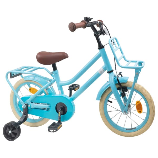 Barncykel 16 Tum för 4-6 år gamla Ljusblå