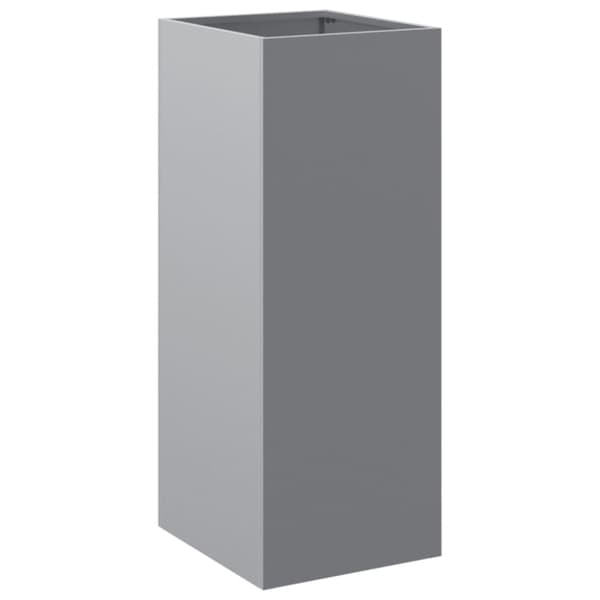 Odlingslåda silver 32x29x75 cm galvaniserat stål