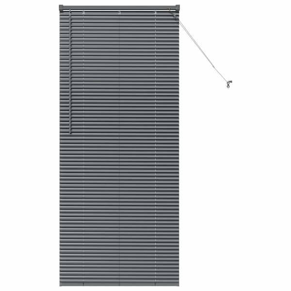 Persienner Mörkgrå 175 x 70 cm Aluminium