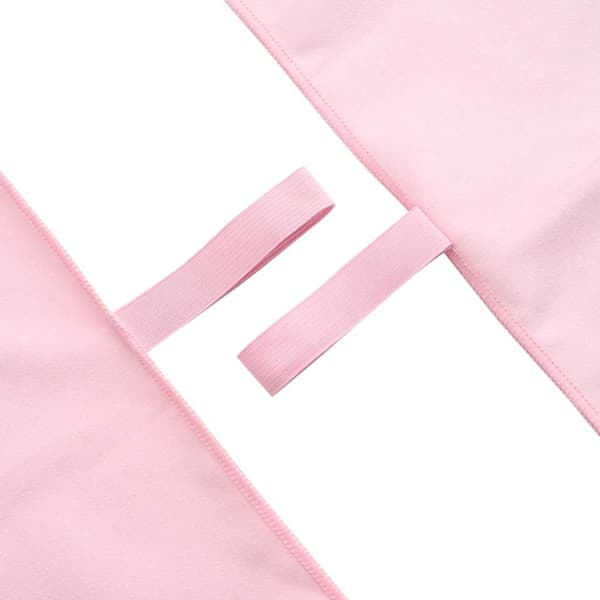 Sporthanddukar 2 pcs Rosa 180 x 90 cm Polyester och polyamid