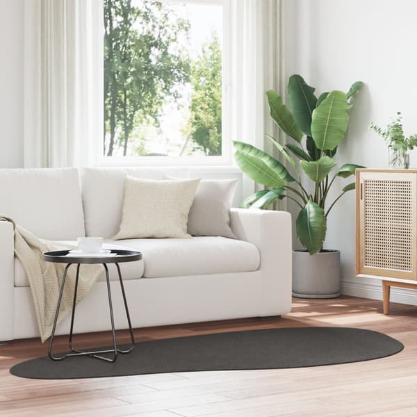 Matta HUARTE Antracit 100 x 200 cm Polyester