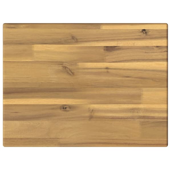 Rektangulärt Bordsskiva 90 x 50 x 3,5 cm Rektangulär Vit