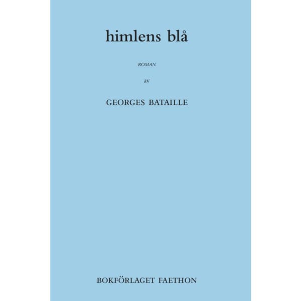Himlens blå (bok, danskt band)