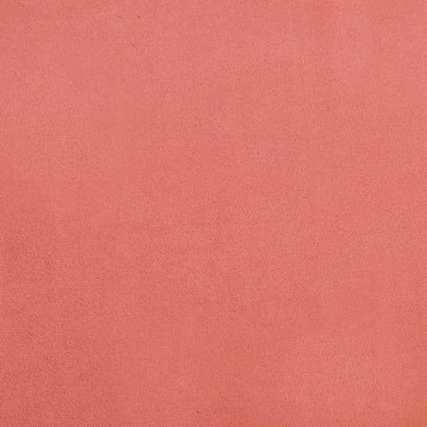 Fotpall rosa 45x29,5x35 cm sammet