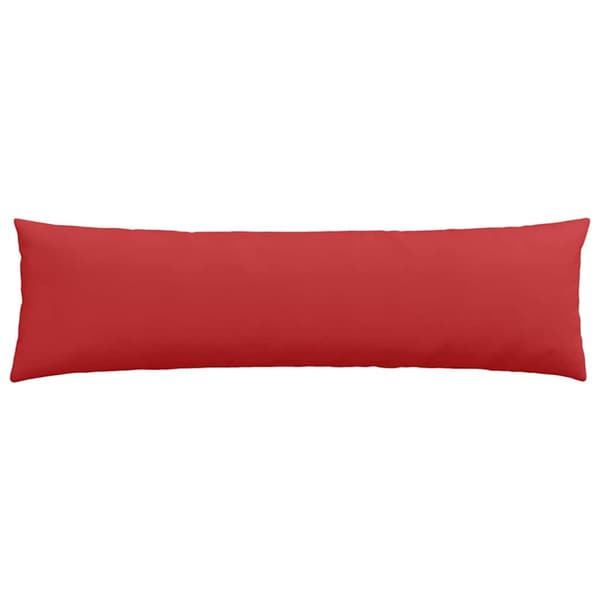 Sofakuddar 2 pcs Röd 145 x 40 cm tyg