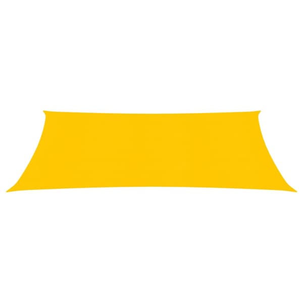 Solsegel 160 g/m² rektangulär gul 5x7 m HDPE