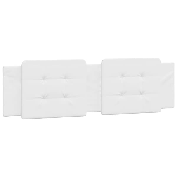 Bed Frame with LED without Mattress "Zadar" White 180x200 cm