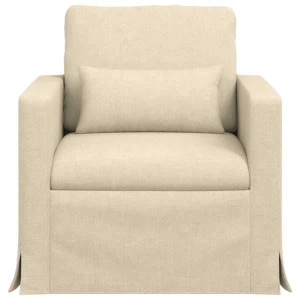 Soffa Kräm 78 x 78 x 80 cm tyg