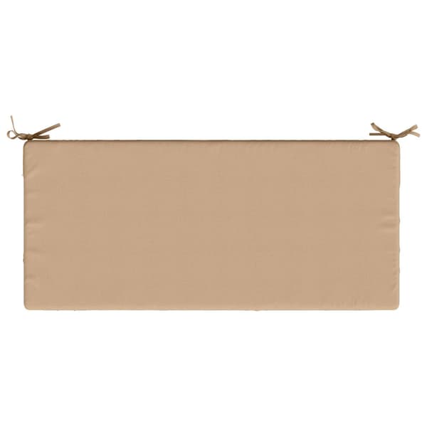 Bänk kudde SOEST 100% Polyester Sand 110 x 50 x 8 cm