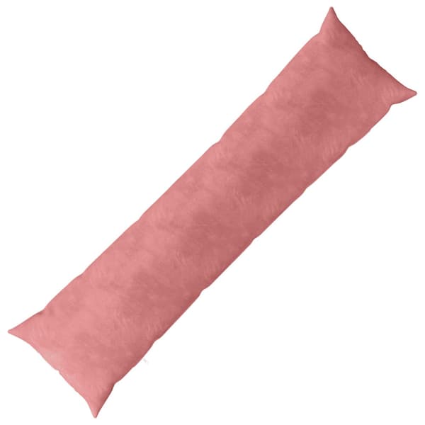 Kuddöverdrag HEERLEN Rosa 40 x 145 cm Sammet