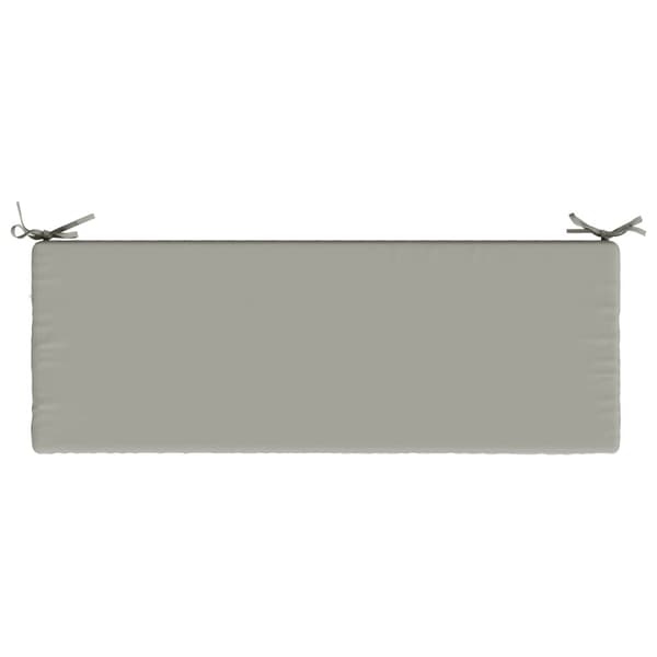 Bänk kudde SOEST 100% Polyester Grå 110 x 40 x 5 cm