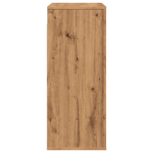Väggskåp ek 80x33x80 cm konstruerat trä