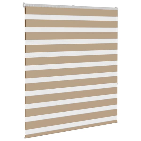 Rullgardin zebra 130x150 cm tyg bredd 125,9 cm polyester