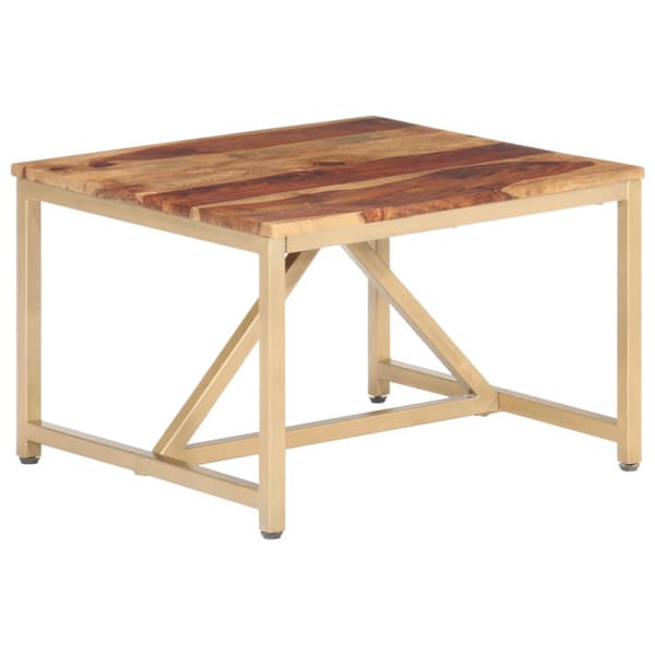 Sidobord 60x60x40 cm massivt trä