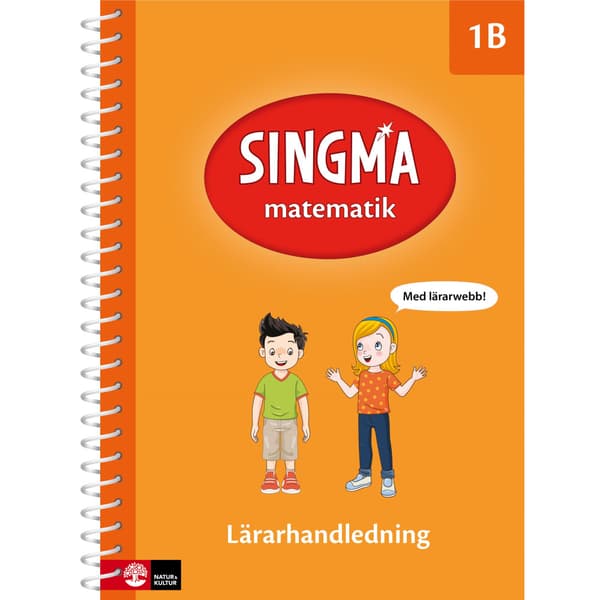Singma matematik 1B Lärarhandledning med lärarwebb (bok, spiral)
