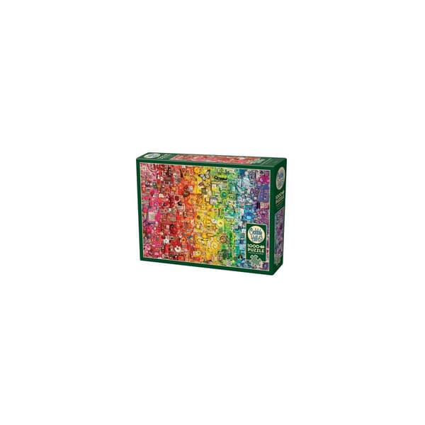 Colourful Rainbow, Pussel, 1000 bitar, Cobble Hill