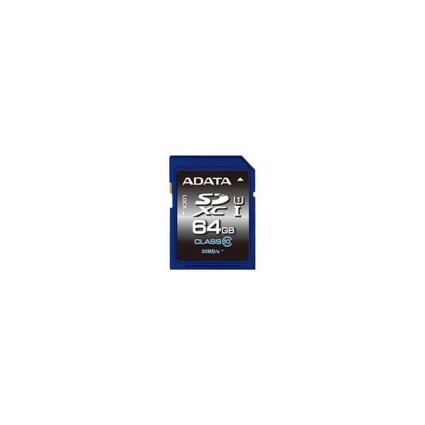 ADATA Premier UHS-I - flash-minneskort - 64 GB - SDXC UHS-I