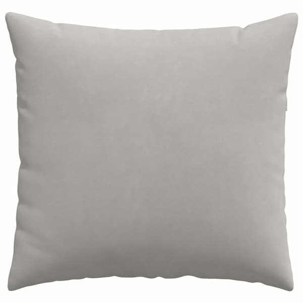 Sofakuddar 2 pcs Ljusgrå 50 x 50 cm tyg