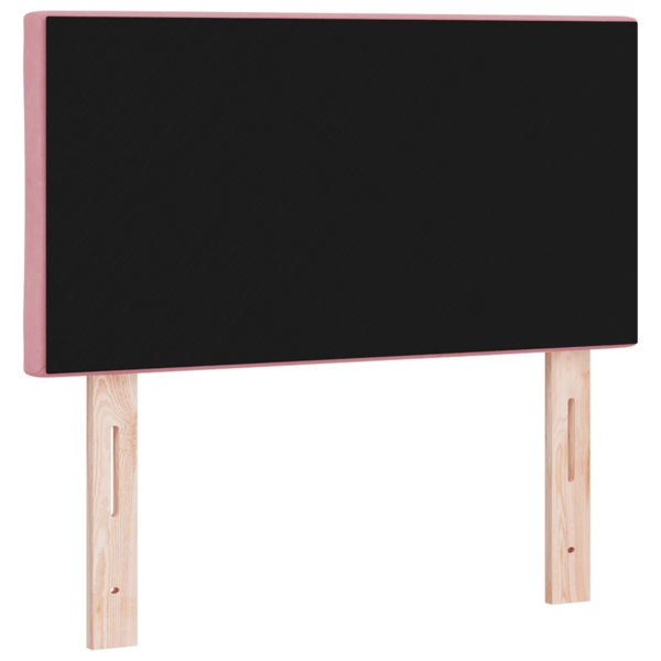 LED huvuddyna Rosa 80 cm Sammet