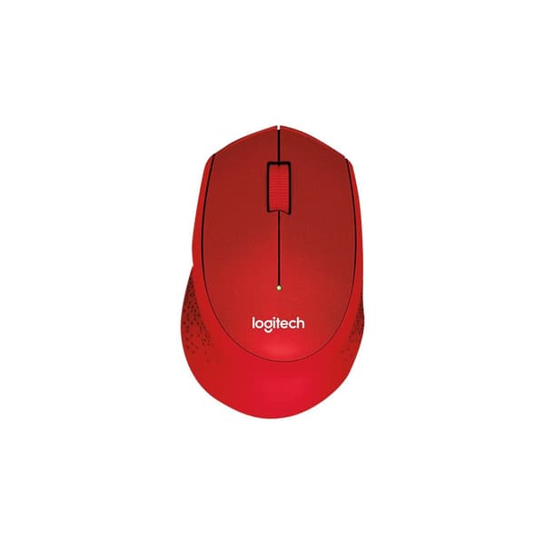 Logitech M330 SILENT PLUS - mus - 2.4 GHz - röd