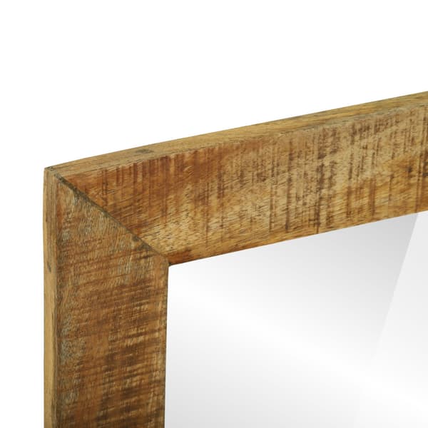 Badrumsspegel Rektangulär Brun 50 x 22 x 70 cm Massivt mangoträ