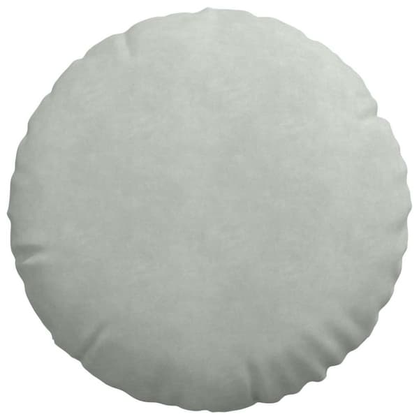 Sittkuddar 2 pcs Ljusgrå Ø50 x 19 cm Sammet