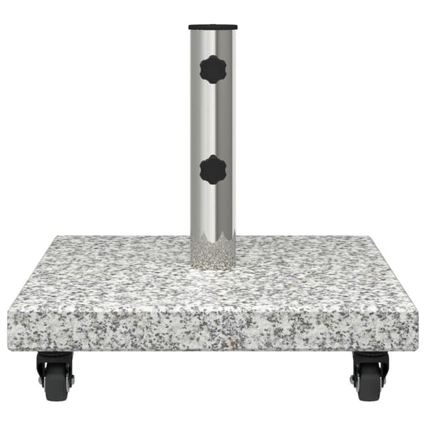 Parasollfot Grå 45 x 45 x 45 cm Granit