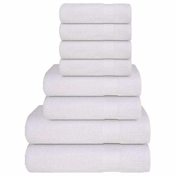 8-delat handduksset FROGN vit 360 gsm