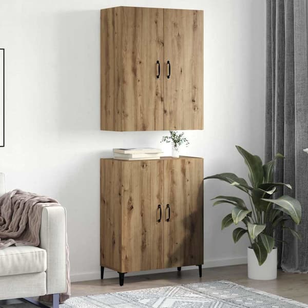 Skåp 2 pcs Artisan Ek Konstruerat trä