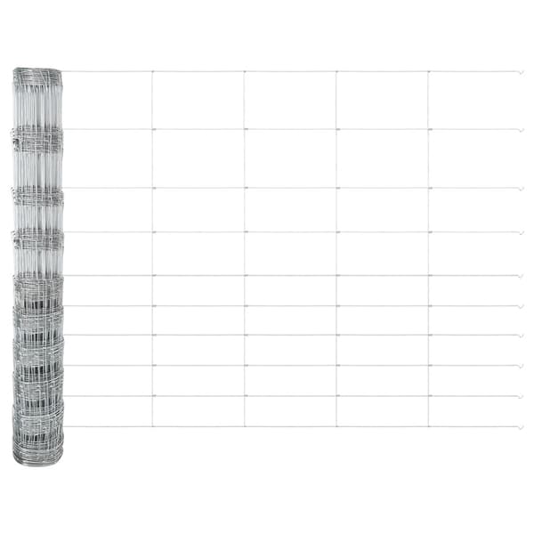 Stängselstolpe Galvaniserad 50 x 1,2 m Stål