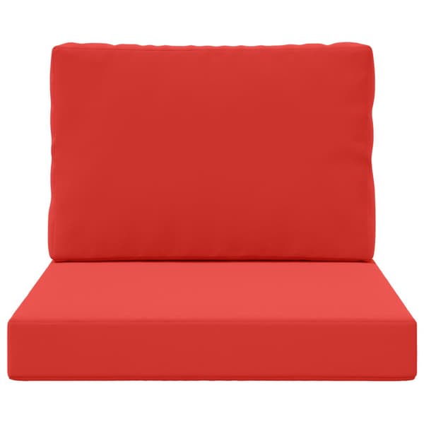Utomhus Soffa Kudde 2 pcs Röd Polyester