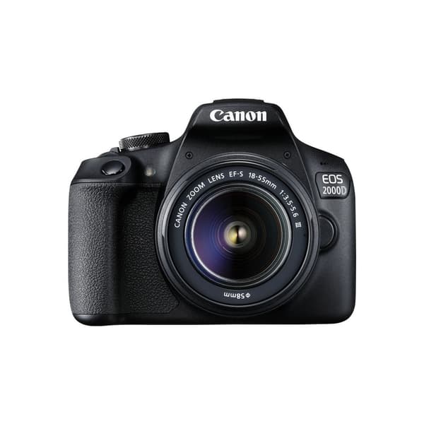 Canon EOS 2000D - digitalkamera EF-S 18-55mm III-lins
