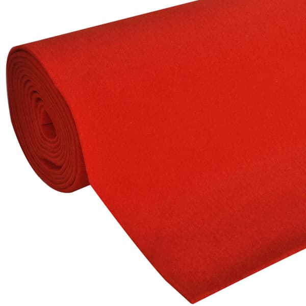 Matta Röd 1 x 5 m Polyester