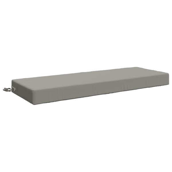 Sittkudde SOEST 100% Polyester Grå 120 x 40 x 10 cm