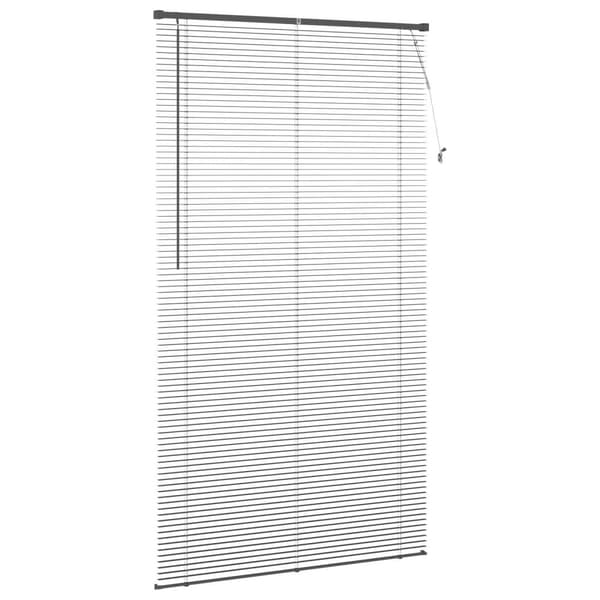 Persienn Silvergrå 213 x 110 cm PVC