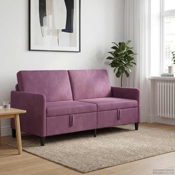 Soffa med förvaring Lila 172 x 78 x 87 cm Polyester