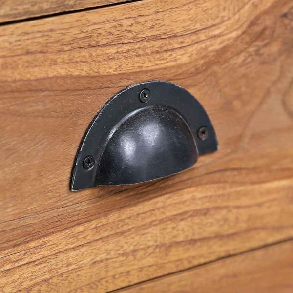 Sidoskåp 60x30x60 cm massiv teak