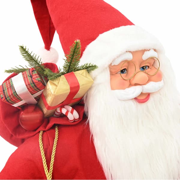 Jultomtefigur Röd 110 cm Polyester