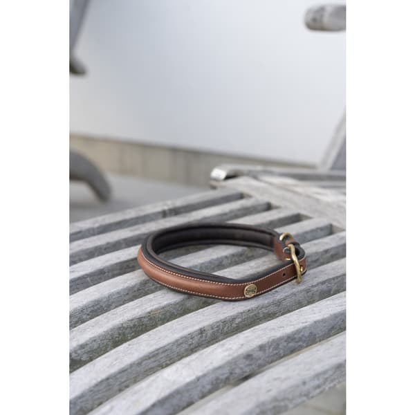 Arezzo Hundhalsband Brun 35cm