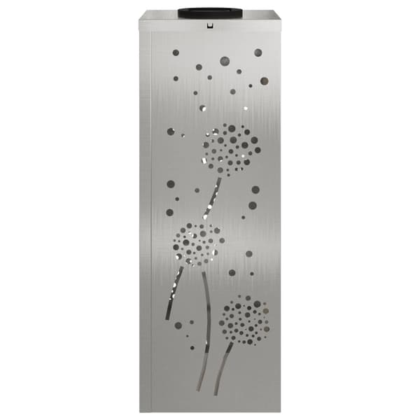 Solar LED Stig Ljus 2 pcs Silver Rostfritt stål